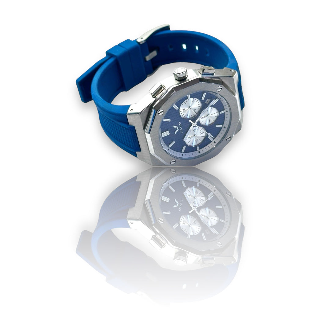 SUBLIME CHRONOS BLUE AND SILVER