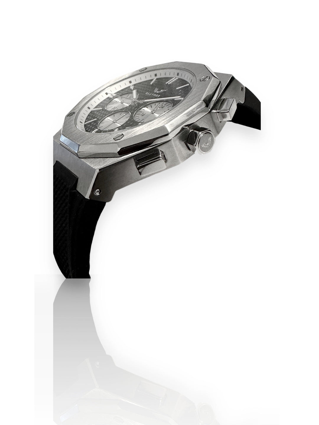 SUBLIME CHRONOS BLACK AND SILVER - CLAVDER