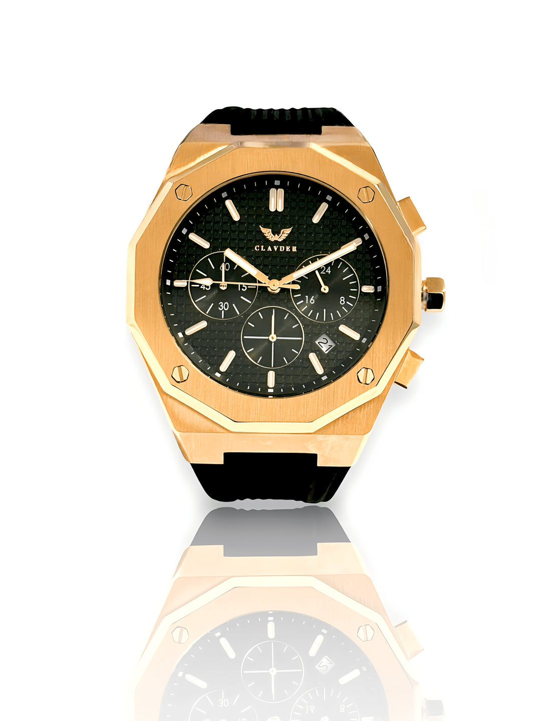 SUBLIME CHRONOS ROSE GOLD TONE - CLAVDER