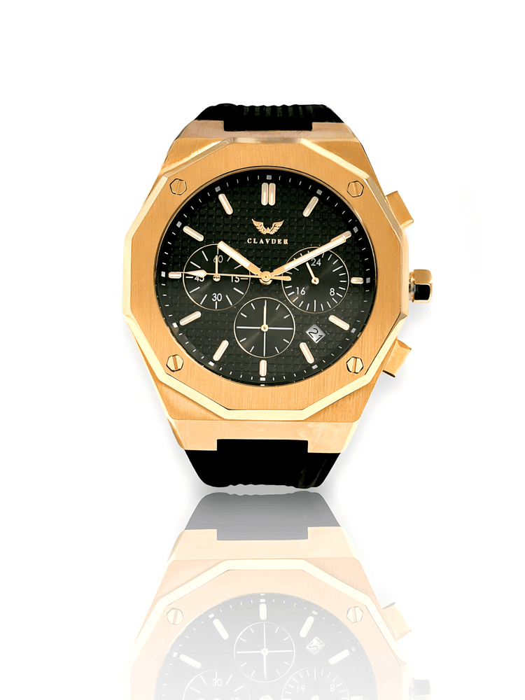 SUBLIME CHRONOS ROSE GOLD TONE - CLAVDER